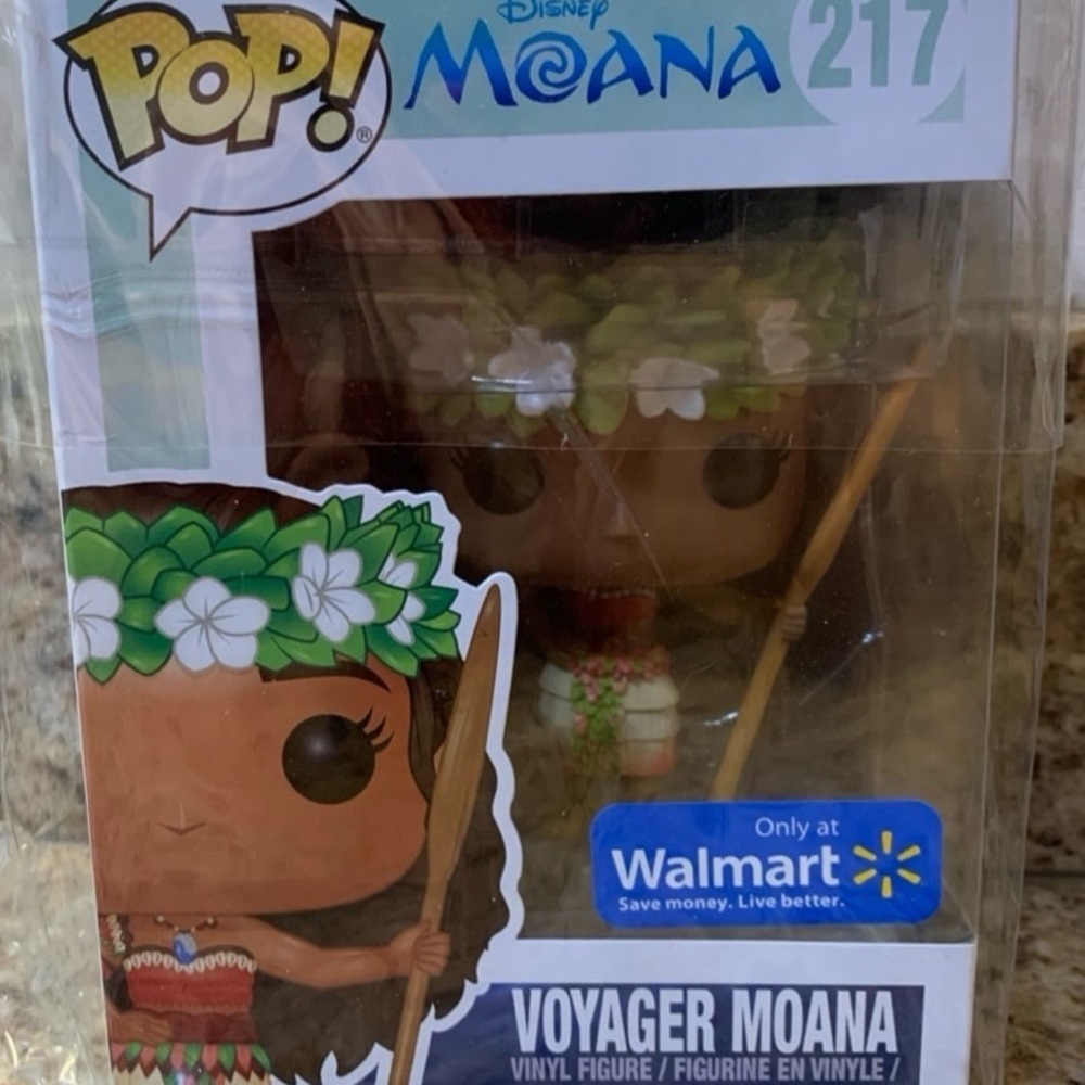 New! Funko POP! Disney Moana Vinyl Bobble Figure - VOYAGER MOANA..